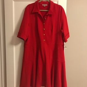 NWT Danny and Nicole fit and flare dress 18W